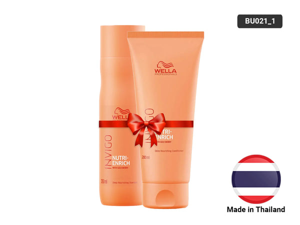 Wella Invigo Nutri Enrich Shampoo & Conditioner Packs - BU021_1