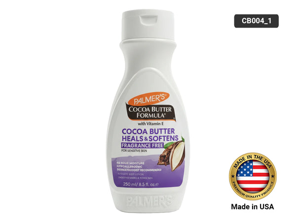 Palmers Cocoa Butter Fragrance Free Body Lotion 250ml