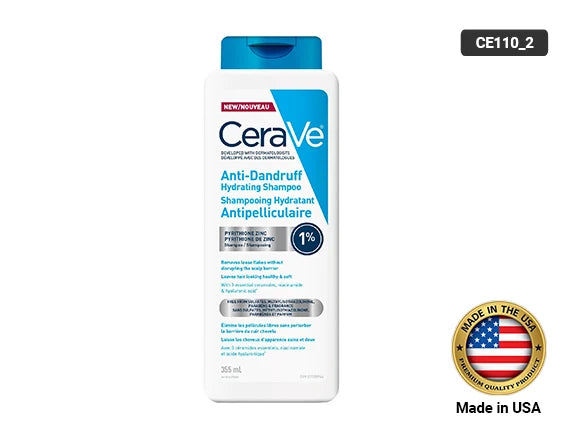 Cerave Anti-Dandruff Hydrating Shampoo 355ml - USA