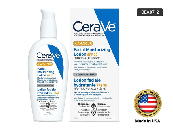 Cerave AM Facial Moisturizing Lotion SPF 30 59ml - USA