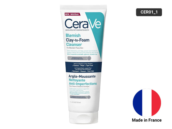 Cerave Blemish Clay to Foam Cleanser 118ml