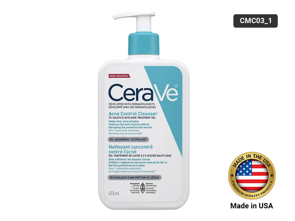 Cerave Acne Control Cleanser 473ml - USA