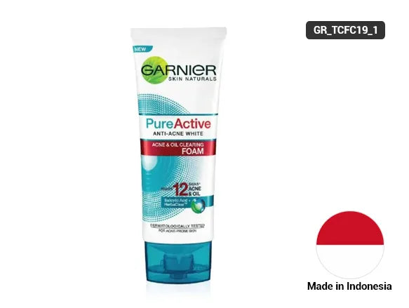 Garnier Skin Naturals Pureactive Anti-Acne Acne & Oil Clearing Foam 100ml