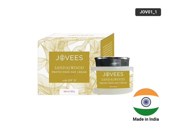 Jovees Herbal Sandalwood Protection Day Cream SPF 20 50g