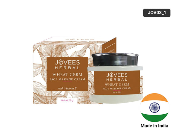Jovees Herbal Wheat Germ Face Massage Cream 50g