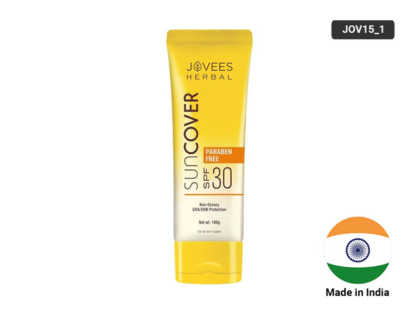 Jovees Sandalwood Natural Sun Cover SPF 30 100g