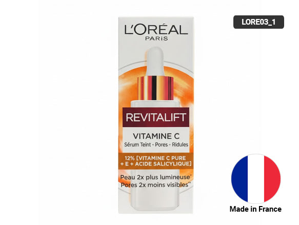 Loreal Revitalift 12% Pure Vitamin C Brightening Serum 30ml