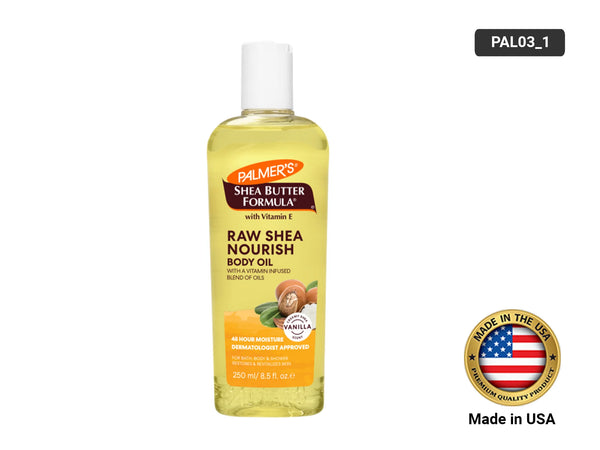 Palmers Shea Butter Formula Raw Shea Nourish Body Oil 250ml