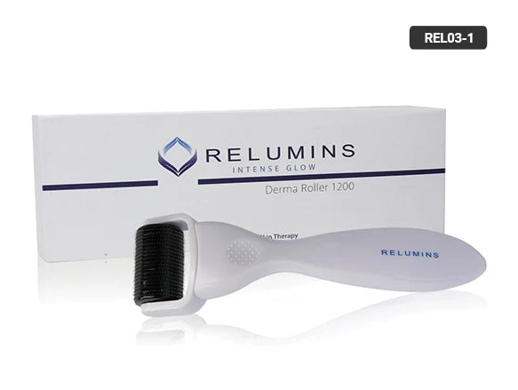 Relumins Intense Glow Derma Roller Titanium 1200 Needles