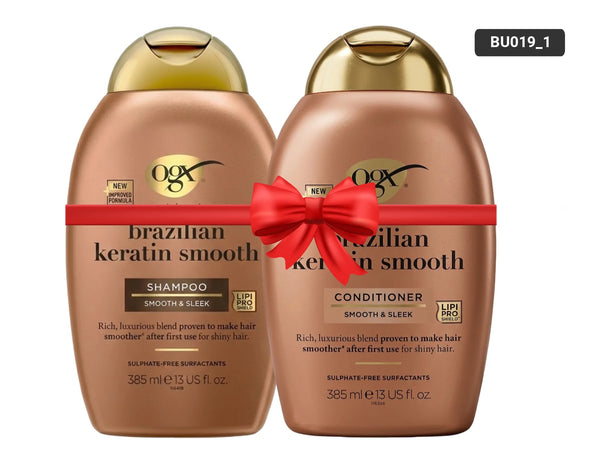 OGX Brazilian Keratin Smooth Shampoo & Conditioner - BU019_1