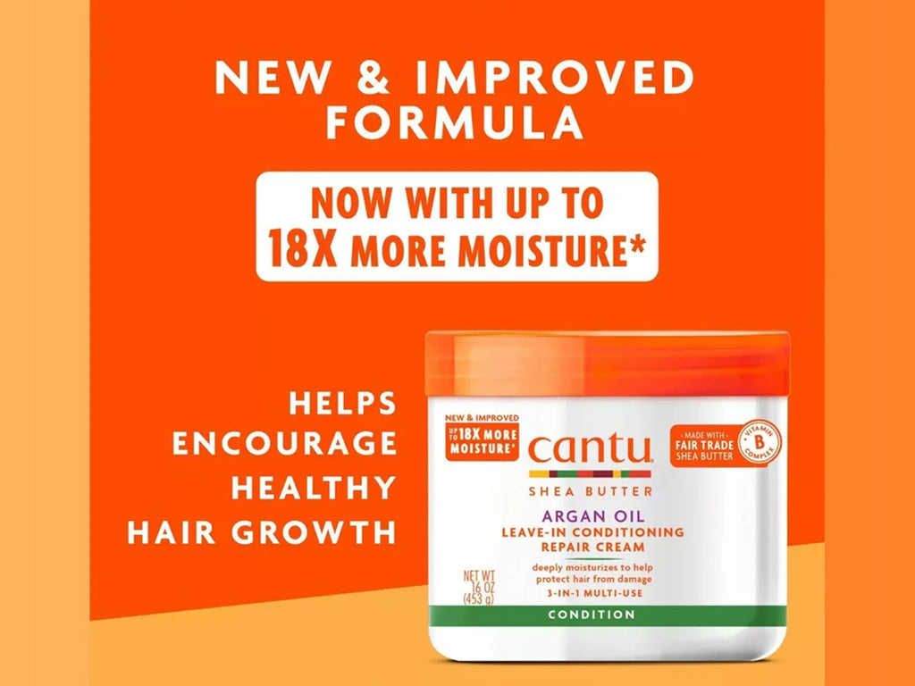 Cantu Argan Oil Leave-In Conditioning Cream 453g