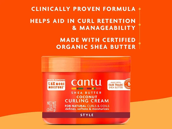 Cantu Coconut Curling Cream 340g