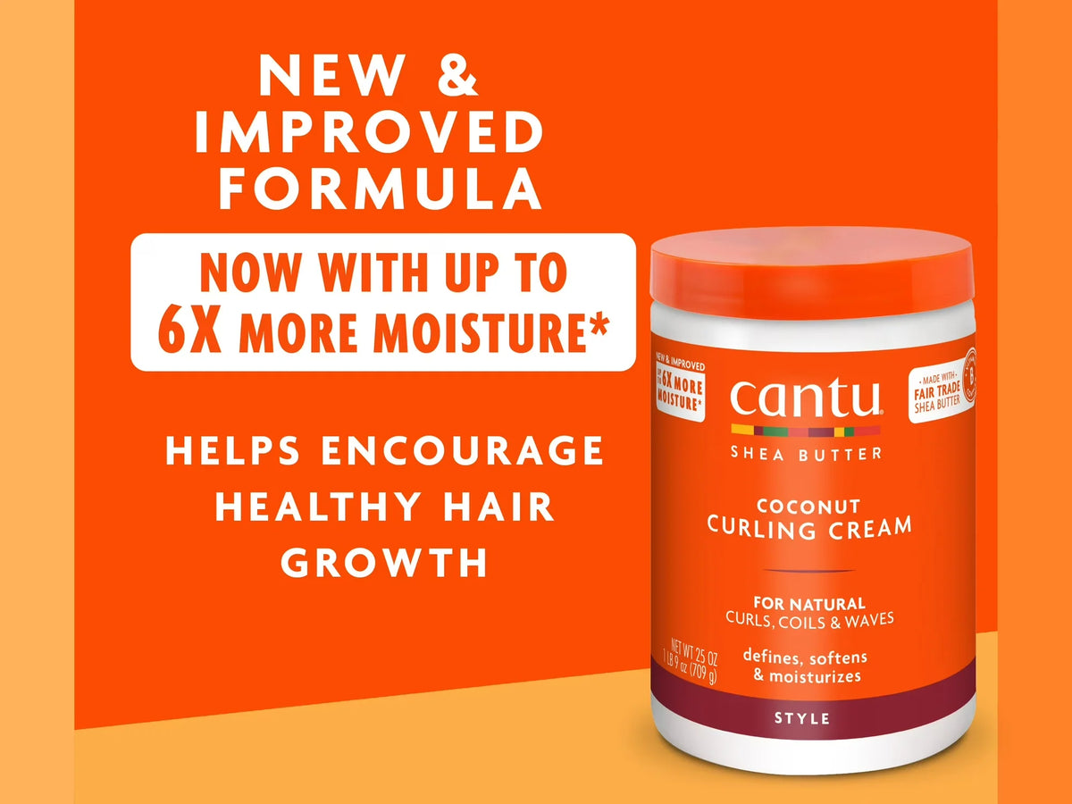 Cantu Shea Butter Coconut Curling Cream 709g