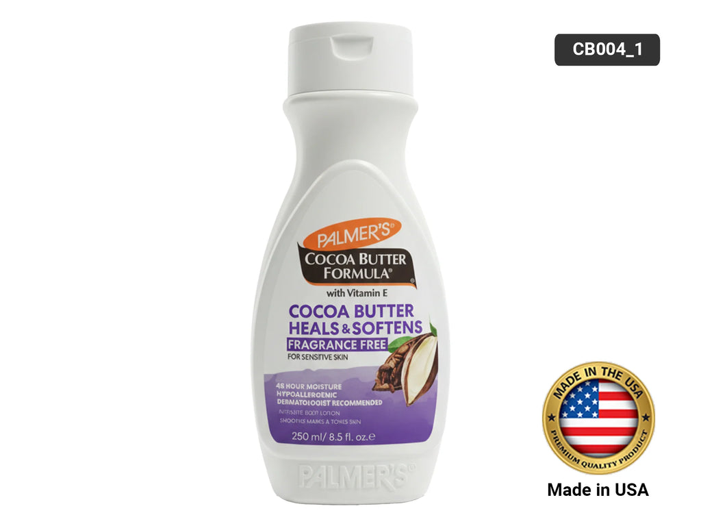 Palmers Cocoa Butter Fragrance Free Body Lotion 250ml