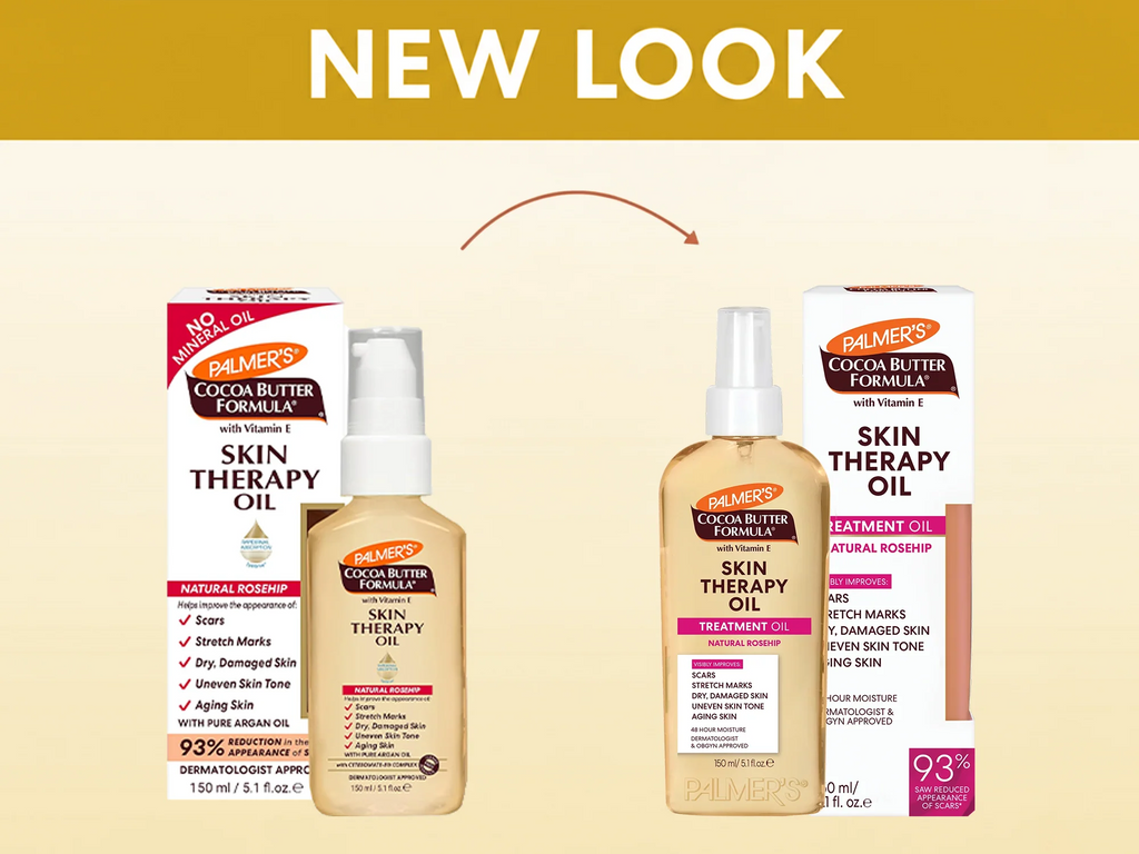 Palmers Cocoa Butter Formula Vitamin E Skin Therapy Natural Rosehip Oil 150ml