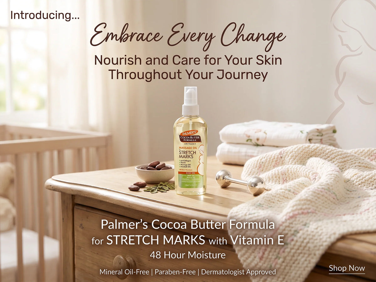 Palmers Cocoa Butter Formula Stretch Mark Massage Oil with Vitamin E 100ml - Sliczny UAE