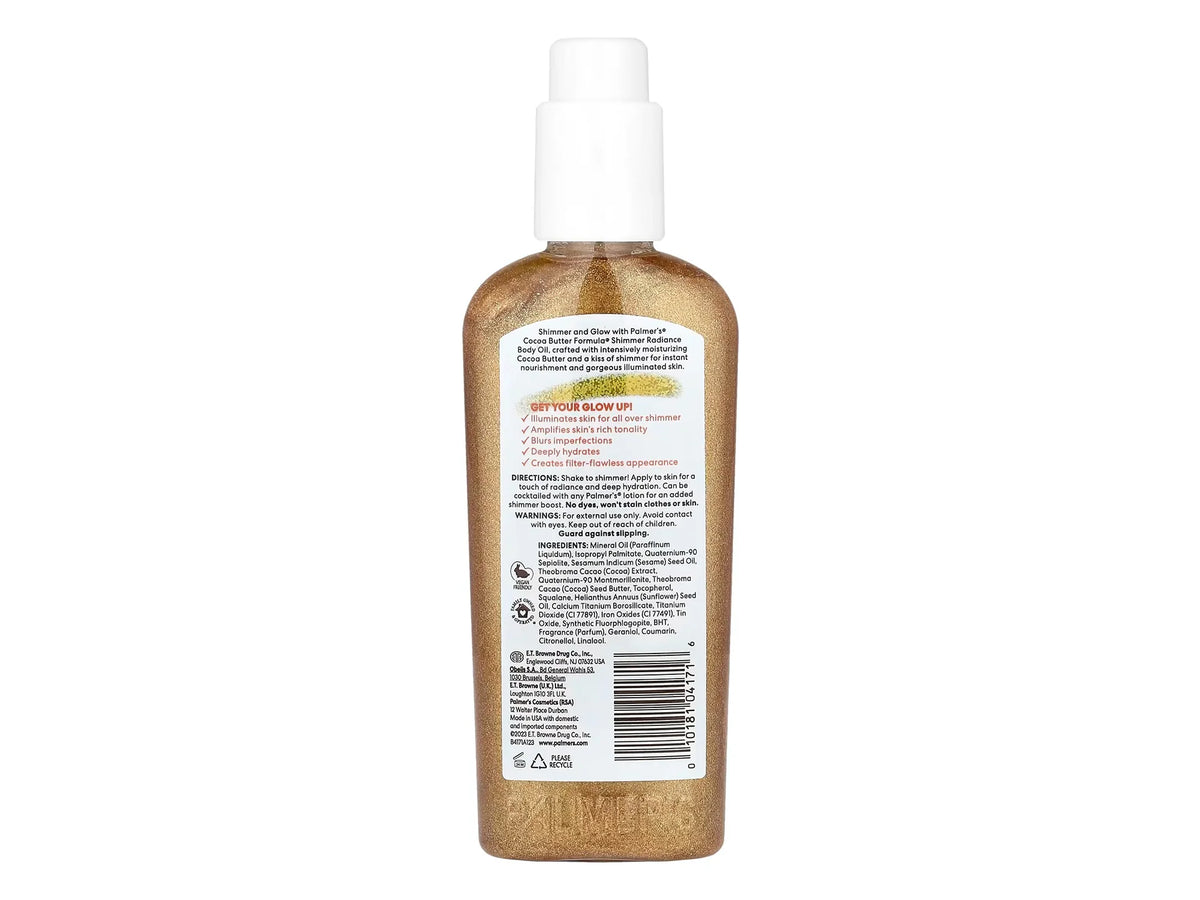 Palmers Cocoa Butter Formula Shimmer Radiance Body Oil 150ml
