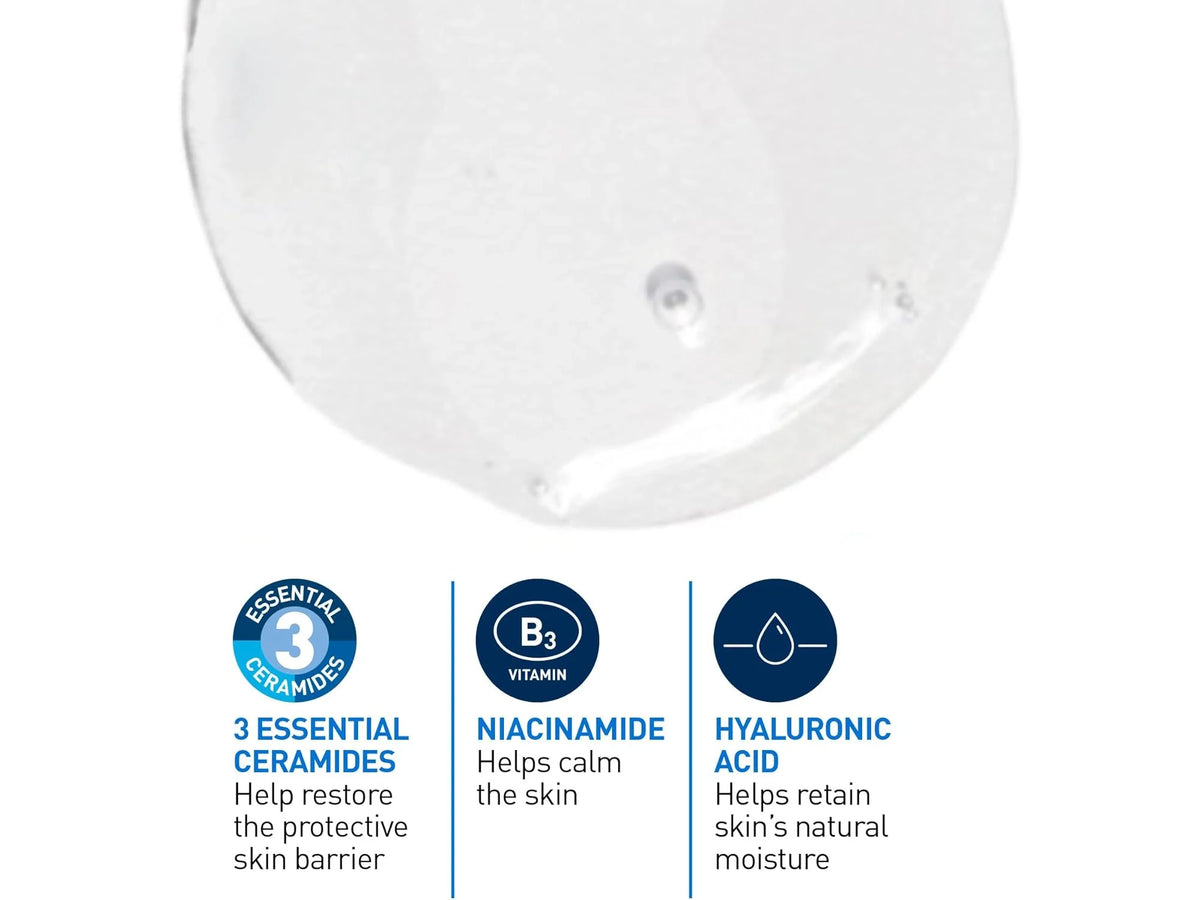 Cerave Foaming Facial Cleanser For Normal To Oily Skin 237ml