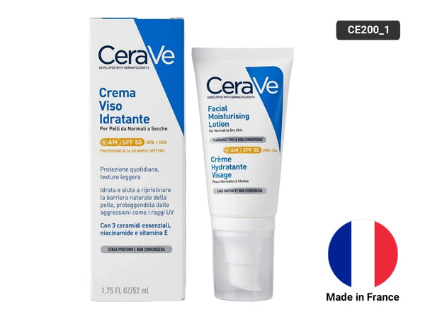 Cerave AM SPF50 Facial Moisturising Lotion 52ml