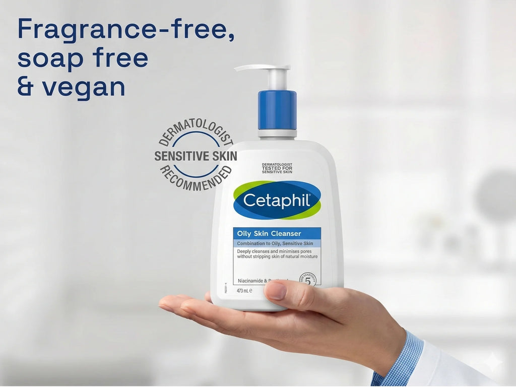 Cetaphil Oily Skin Cleanser 473ml - Sliczny UAE