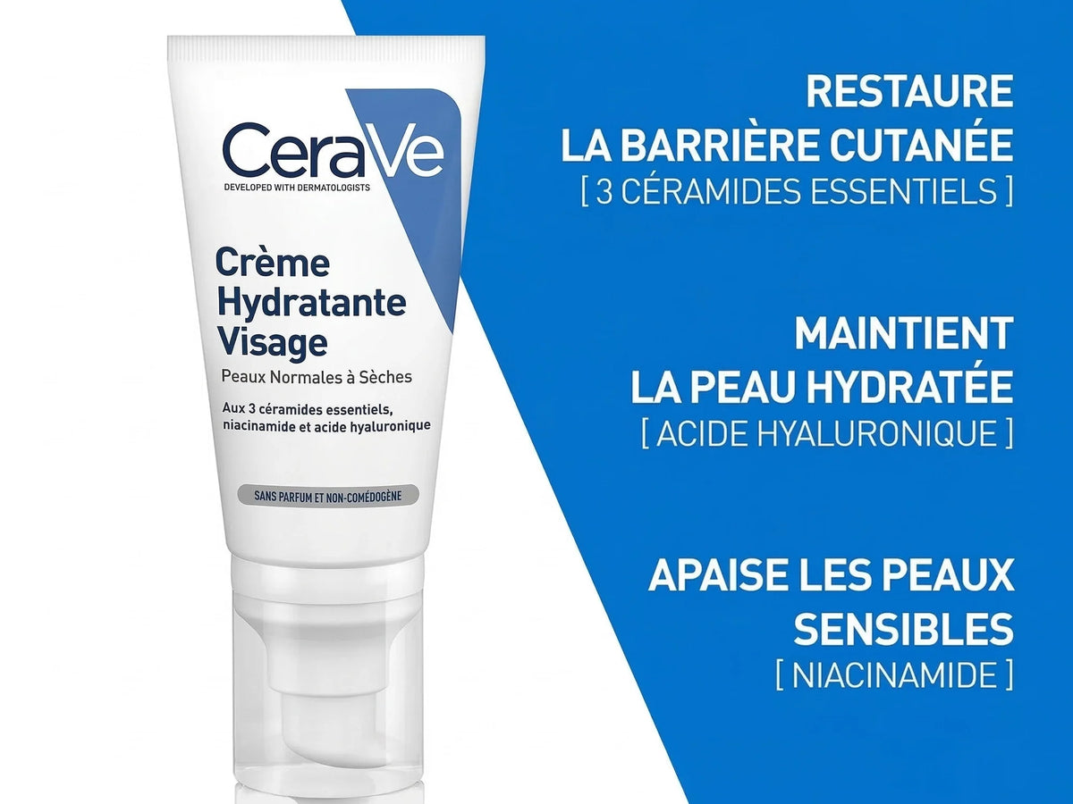 Cerave AM SPF30 Facial Moisturizing Lotion 52ml - France
