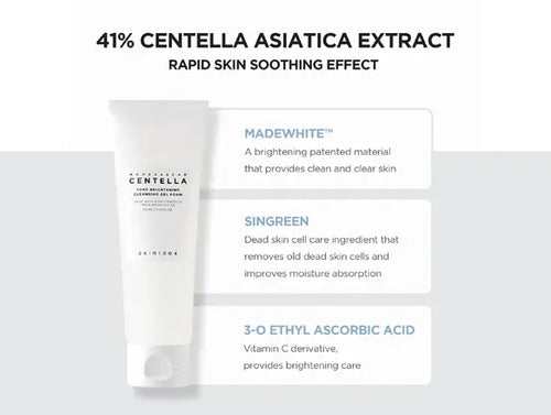 Centella Tone Brightening Cleansing Gel Foam 125ml