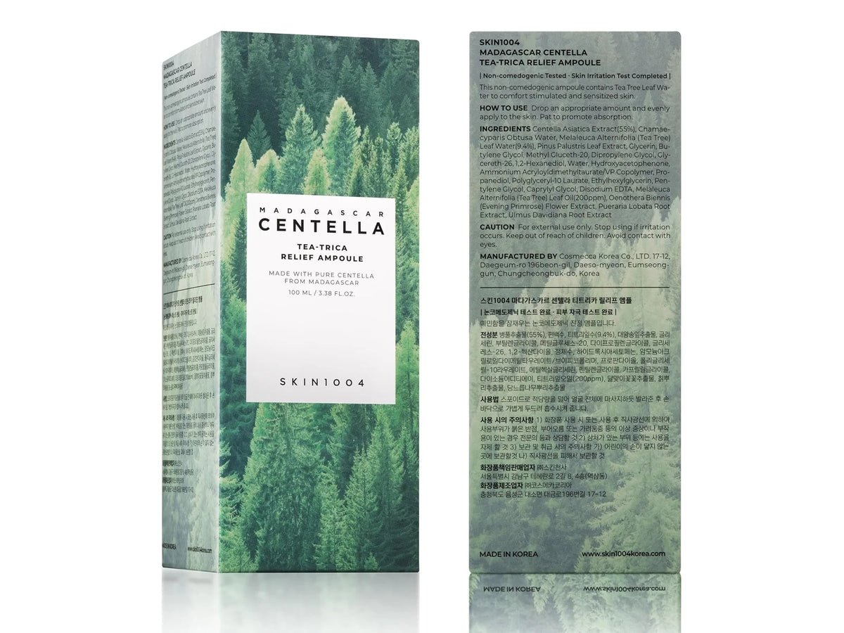 Centella Tea Trica Relief Ampoule 100ml - Sliczny UAE