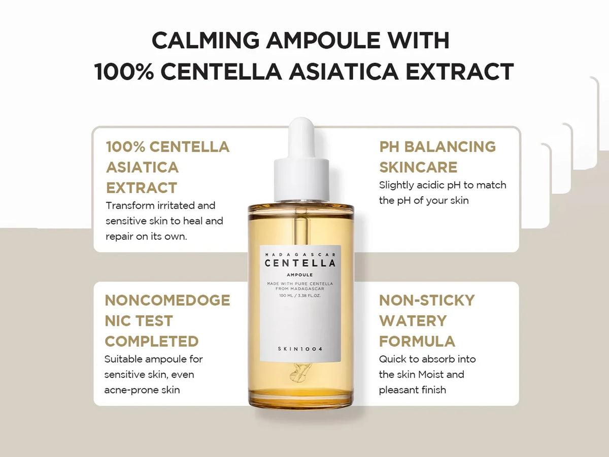 Centella Ampoule Calming Hydrating Serum 100ml - Sliczny UAE