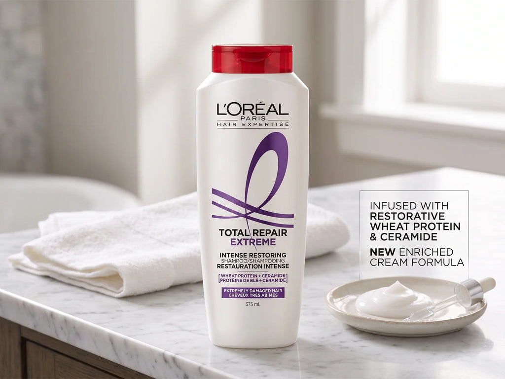 Loreal Paris Total Repair Extreme Intense Restoring Shampoo 375ml