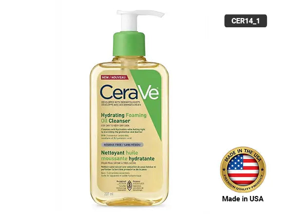 Cerave Hydrating Foaming Oil Cleanser 237ml - Sliczny UAE