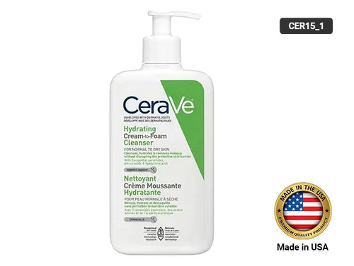 Cerave Hydrating Cream to Foam Cleanser 237ml