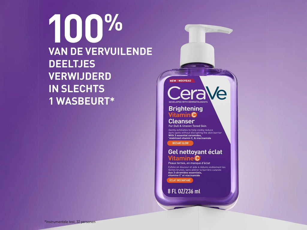 Cerave Brightening Vitamin C Cleanser 237ml - France