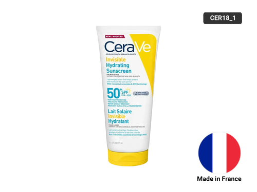 Cerave Invisible Moisturizing Sunscreen Lotion SPF 50 177ml