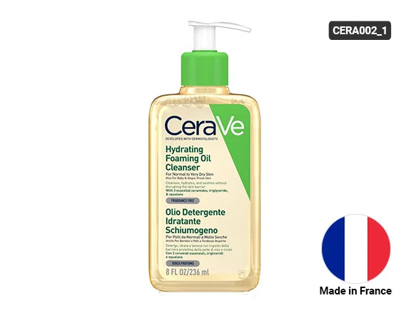 Cerave Hydrating Foaming Oil Cleanser 473ml