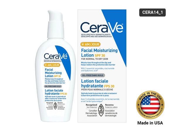 Cerave AM Facial Moisturizing Lotion SPF 30 89ml - USA
