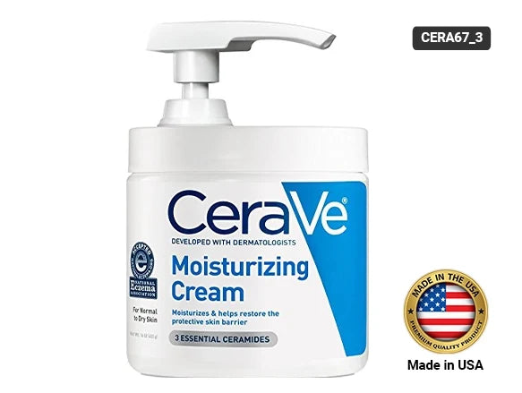 Cerave Moisturizing Cream for Normal to Dry Skin 453g - USA