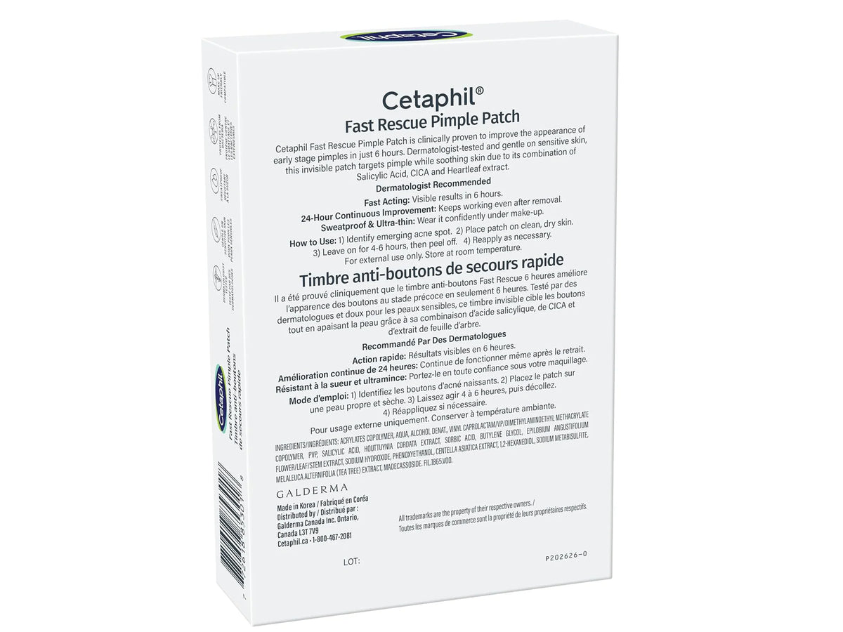 Cetaphil Fast Rescue Pimple Patch