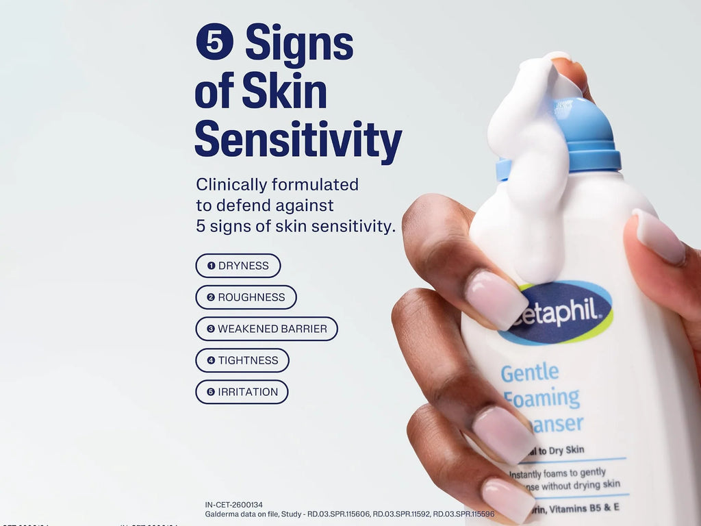 Cetaphil Gentle Foaming Cleanser for All Skin Types 236ml