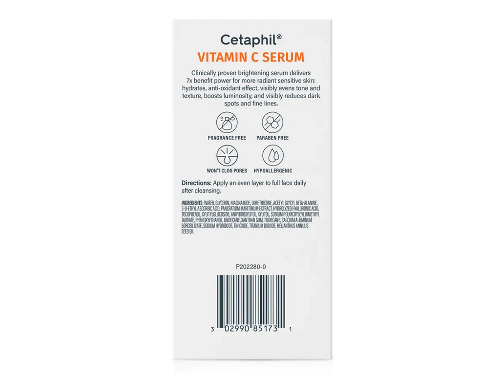 Cetaphil Vitamin C Serum For All Skin Types 30ml