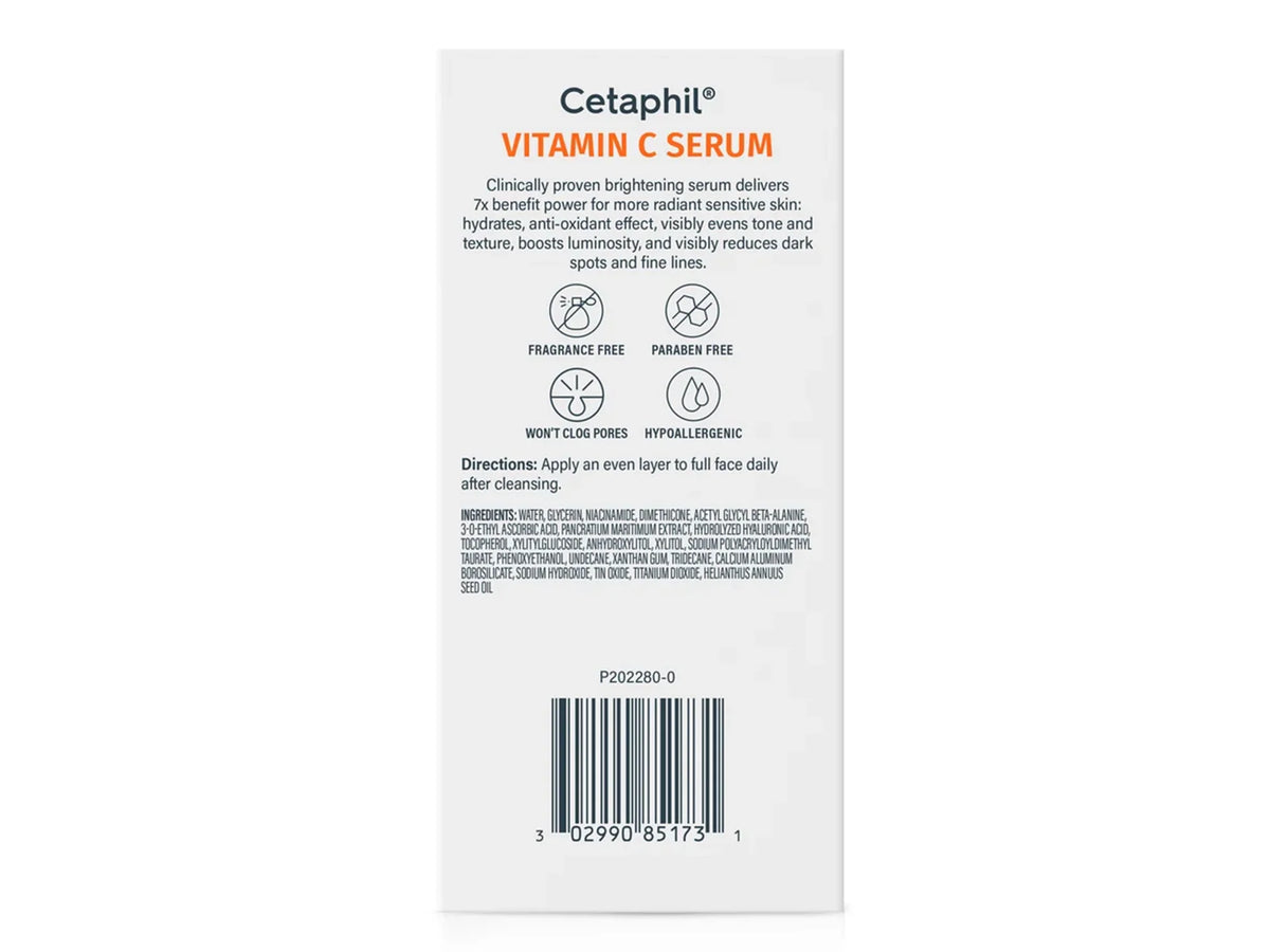Cetaphil Vitamin C Serum For All Skin Types 30ml