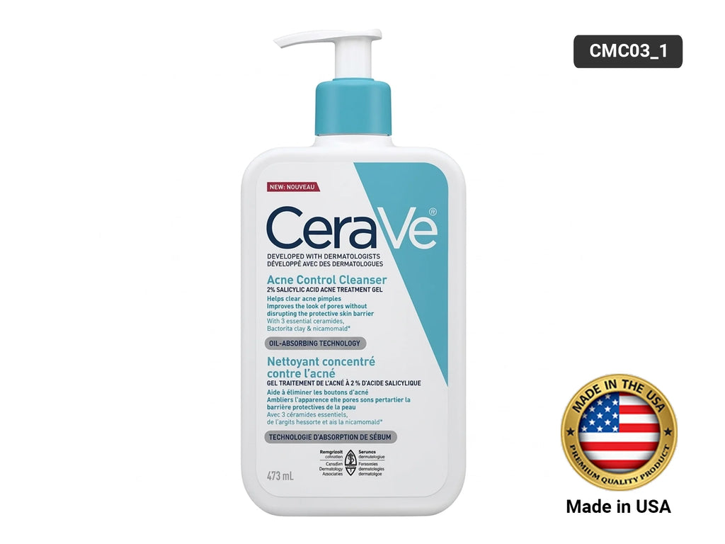 Cerave Acne Control Cleanser 473ml - USA