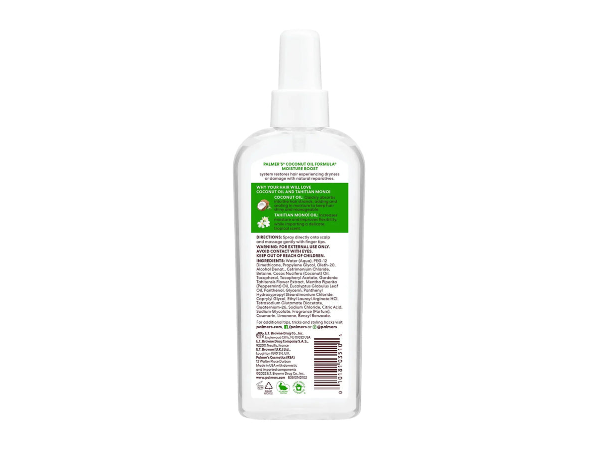 Palmers Coconut Oil Strong Roots Spray 150ml