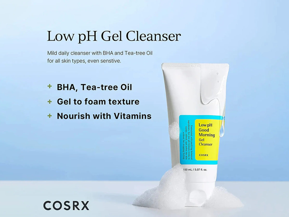 Cosrx Low PH Good Morning Gel Cleanser 150ml - Korea