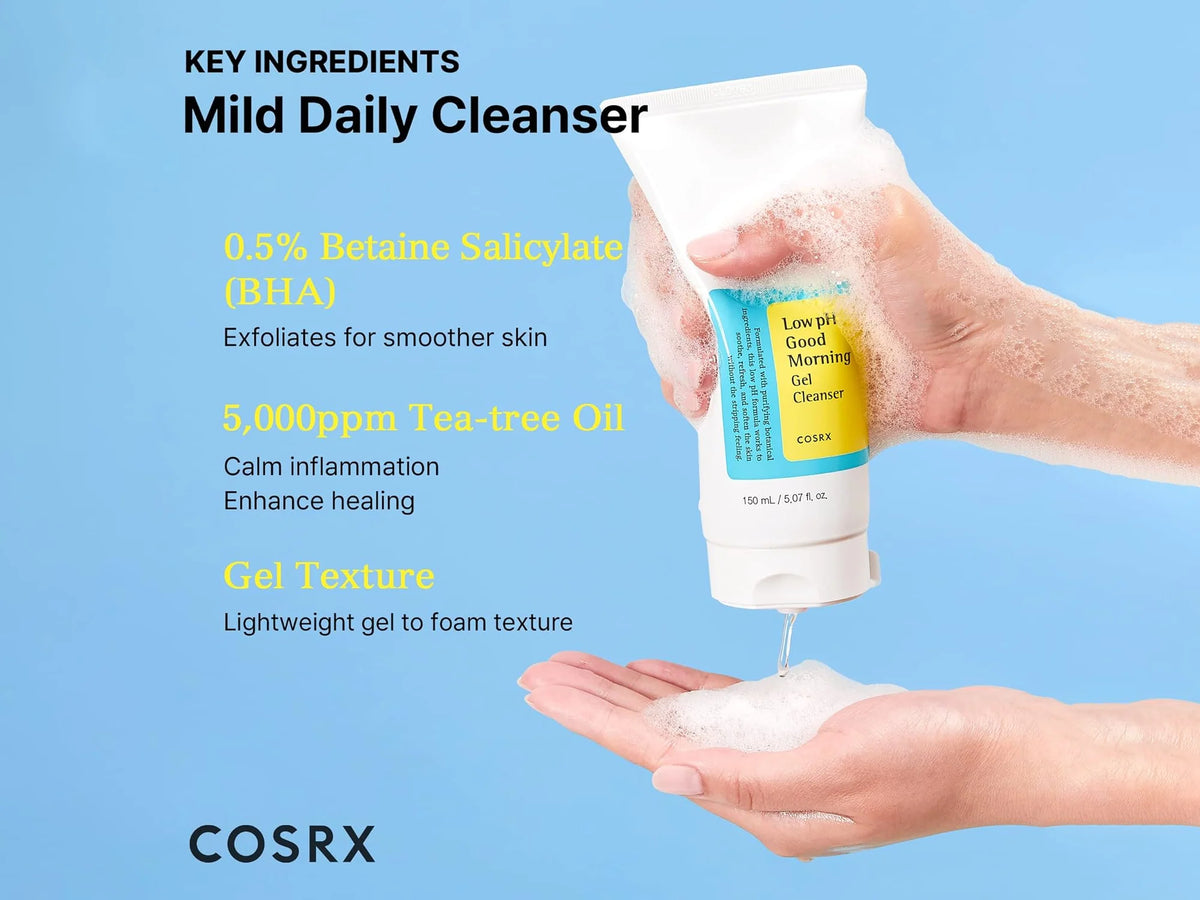 Cosrx Low PH Good Morning Gel Cleanser 150ml - Korea