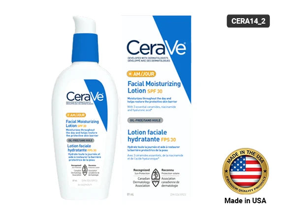 Cerave AM Facial Moisturizing Lotion SPF 30 89ml - USA
