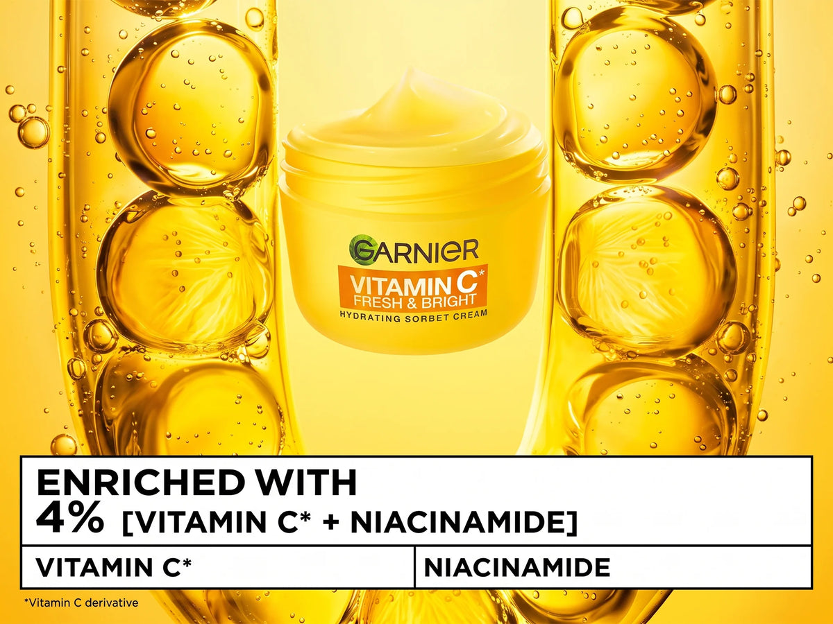 Garnier Vitamin C Fresh  Bright Sorbet Cream 85ml