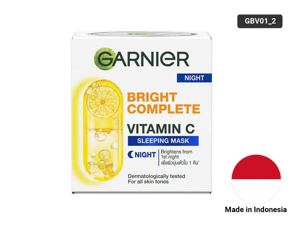GARNIER Bright Complete Vitamin C Night Cream 50ml - Indonesia