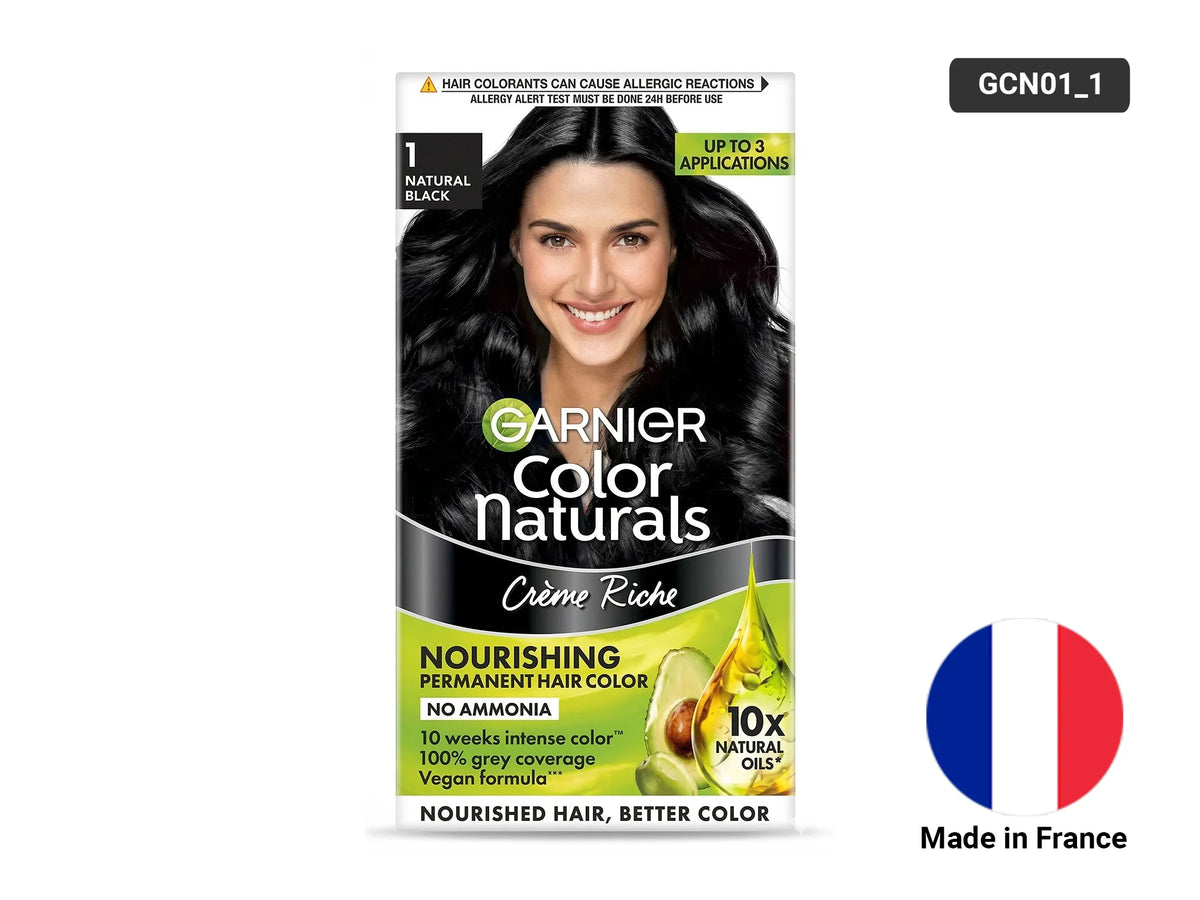 Garnier Hair Color Natural Black 35ml + 30g