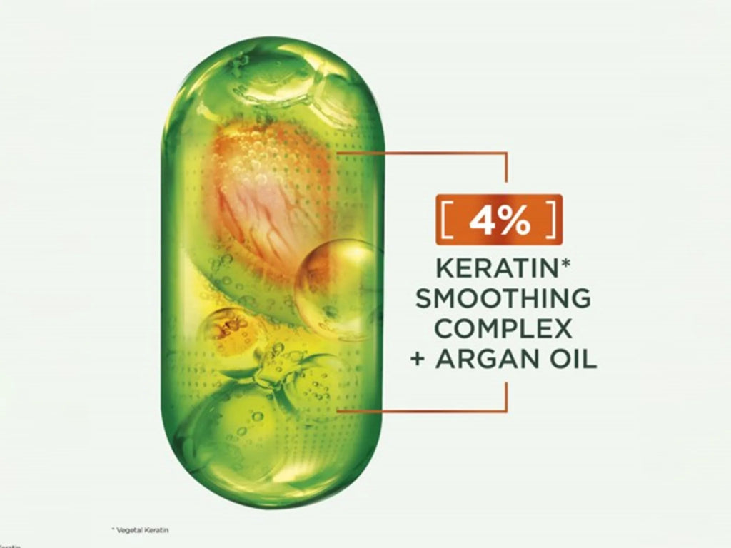 Garnier Fructis Keratin Sleek Shampoo 200ml