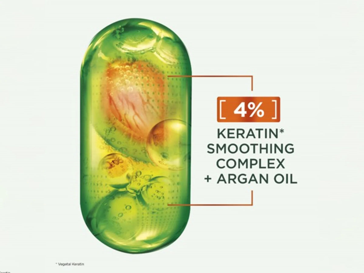 Garnier Fructis Keratin Sleek Shampoo 200ml